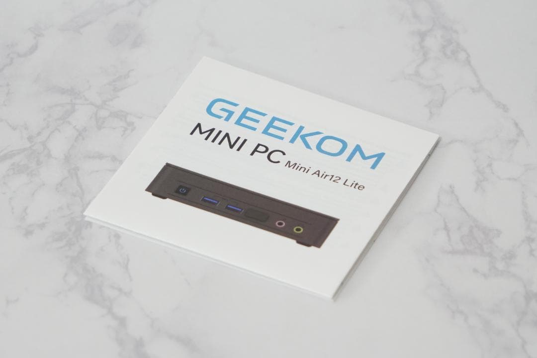 GEEKOM Air12 Lite (N100) ミニPC