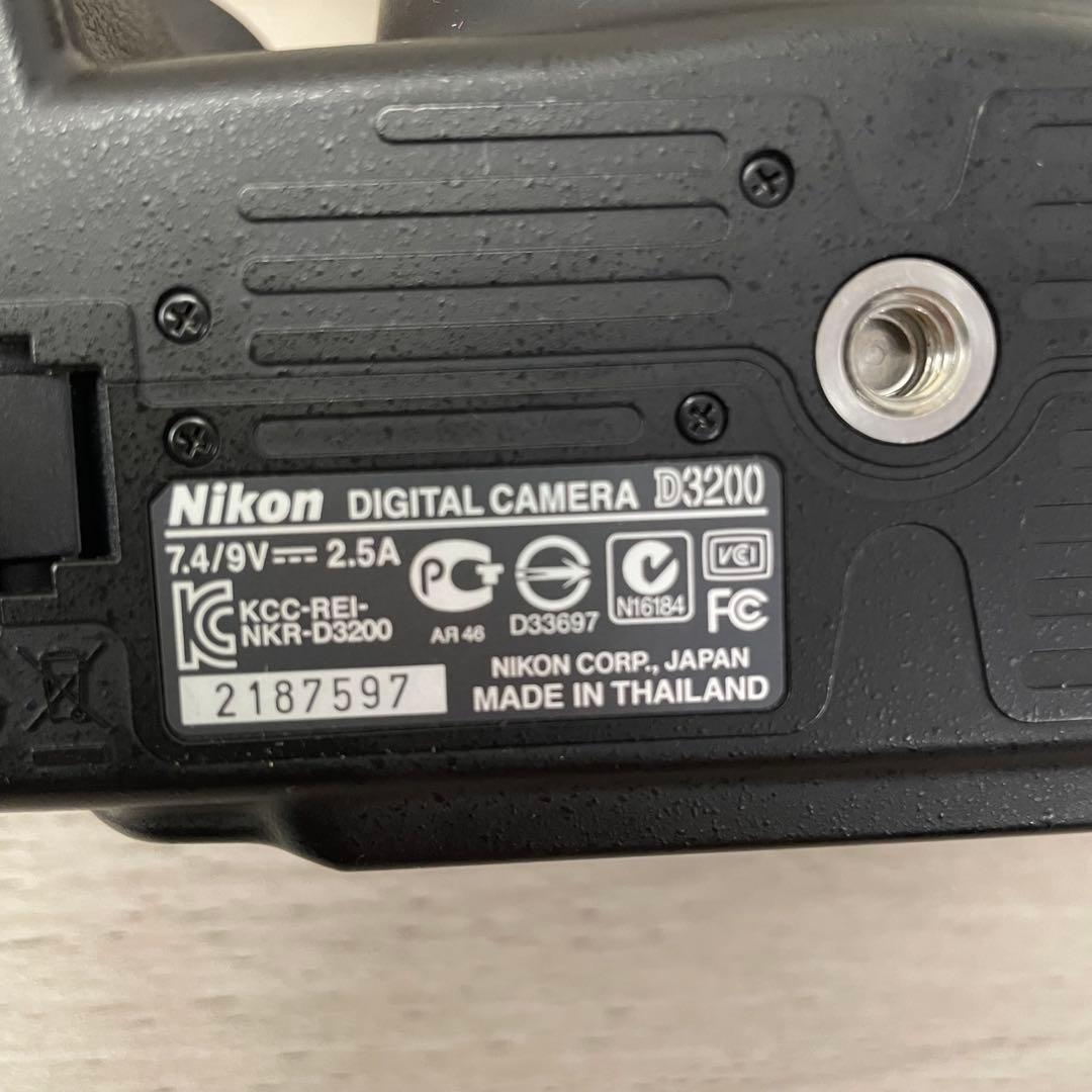 【ジャンク】Nikon D3200 レンズキット 動作未確認 F