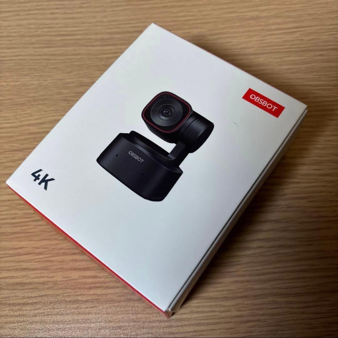 OBSBOT TINY 2 Lite 4K ウェブカメラ AI搭載 自動追跡