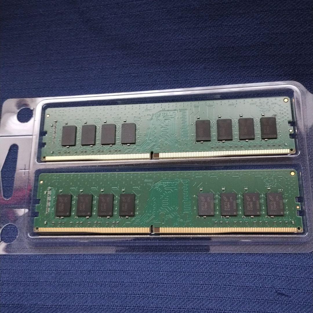 Crucial 64GB（32GB✕2） DDR4 3200MHz メモリー