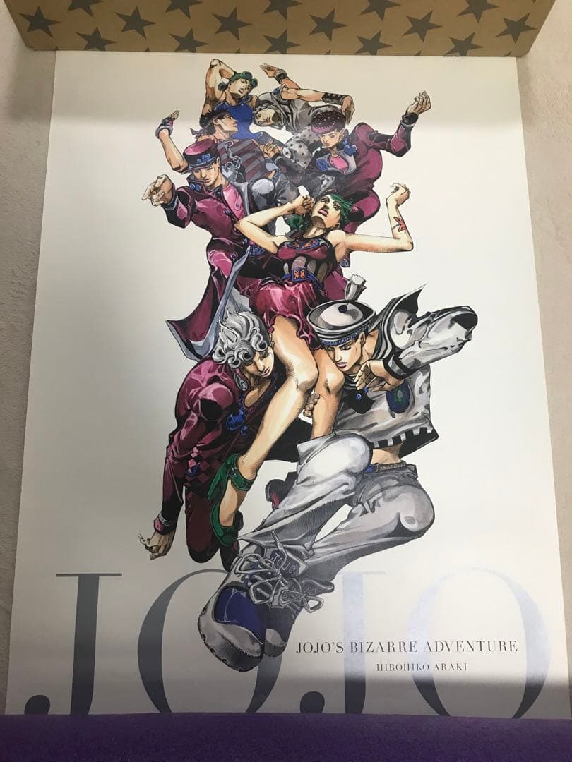 未使用】箱付き　ジョジョ展　2012年　オールスターA B2ポスター　JOJO