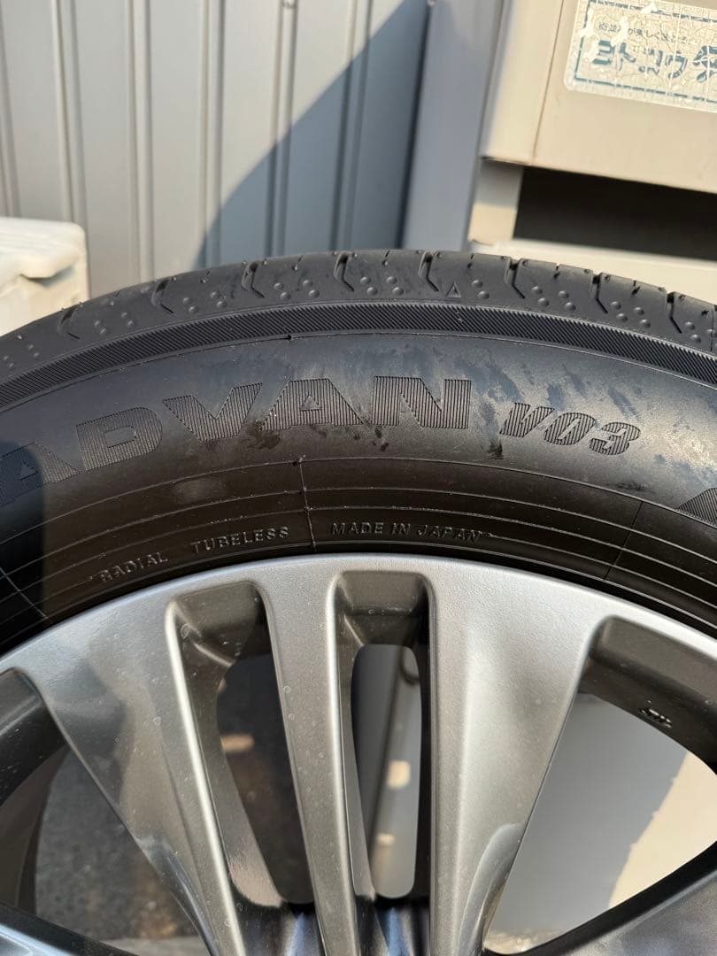 アルファード40系 18インチ 純正タイヤホイールセット