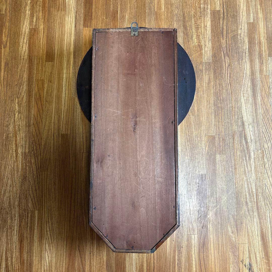 ハートエッチ精工所 柱時計 掛時計 ゼンマイ 昭和レトロ アンティーク