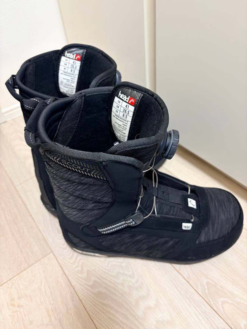 Head スノーボードブーツ ブラック/レッド