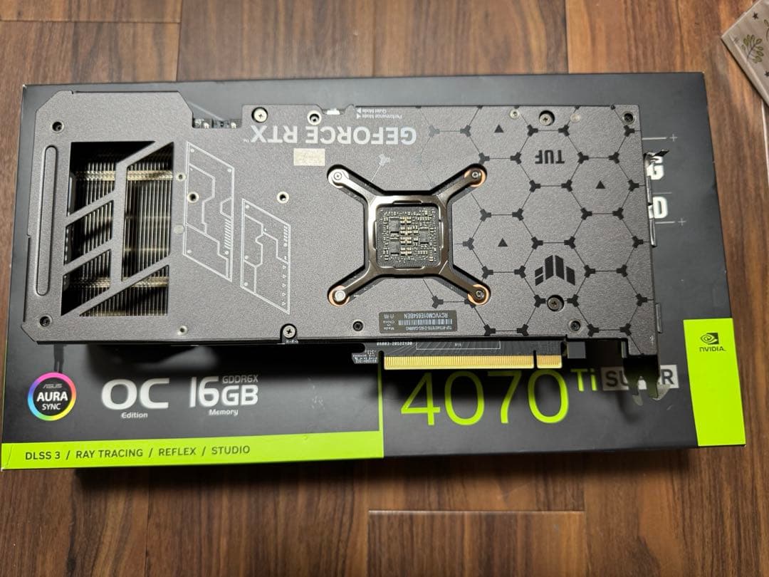 グラフィックボード・グラボ・ビデオカード ASUS TUFGaming GeForce RTX 4070 Ti Super