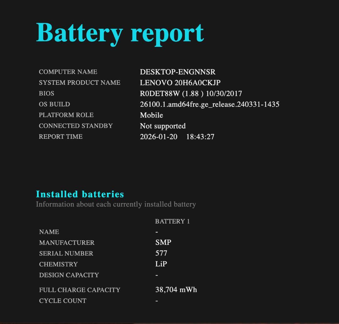 Windowsノート本体 Lenovo Thinkpad E570 8GB/256GB SSD, DVD