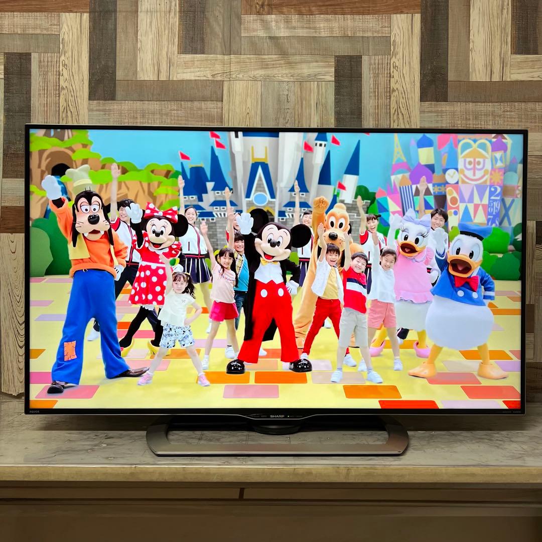 即日受渡❣️全国送料込シャープ50型4K液晶テレビYouTube.Netflix