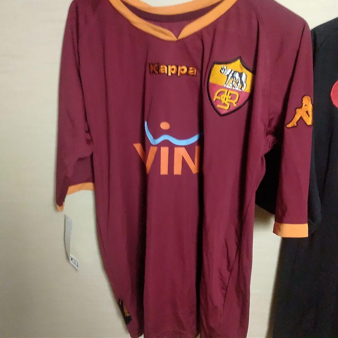 【新品タグ付】トッティ黒と赤と白のユニホーム