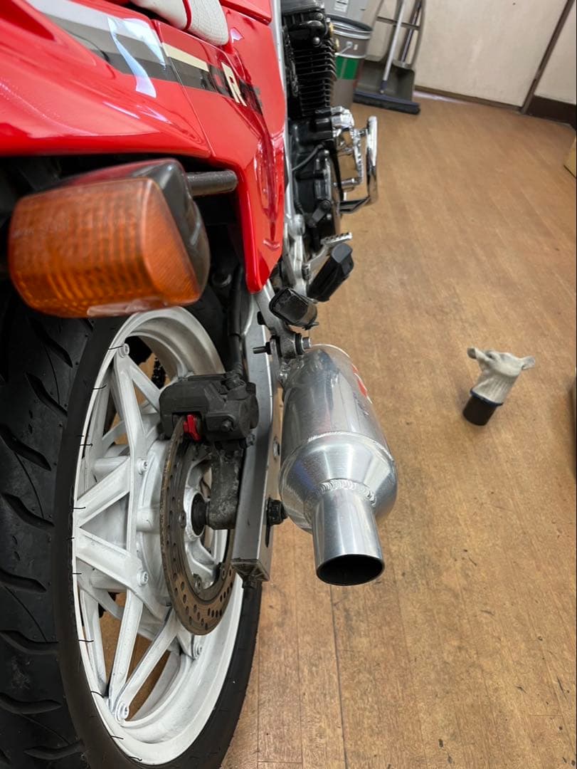 ダイシンアルミマフラー　バナナ管　 cbr400f cbx