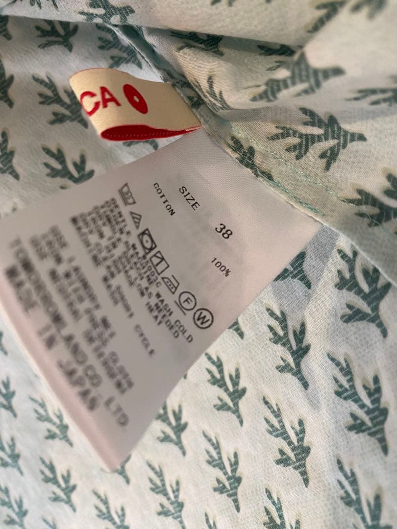 トップス BACCA liberty shirt