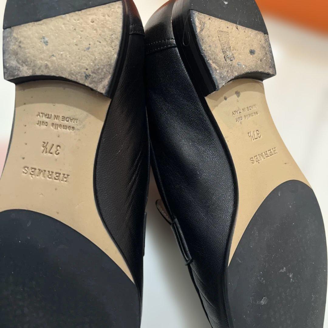 エルメス モカシンパリ保存袋・箱付き