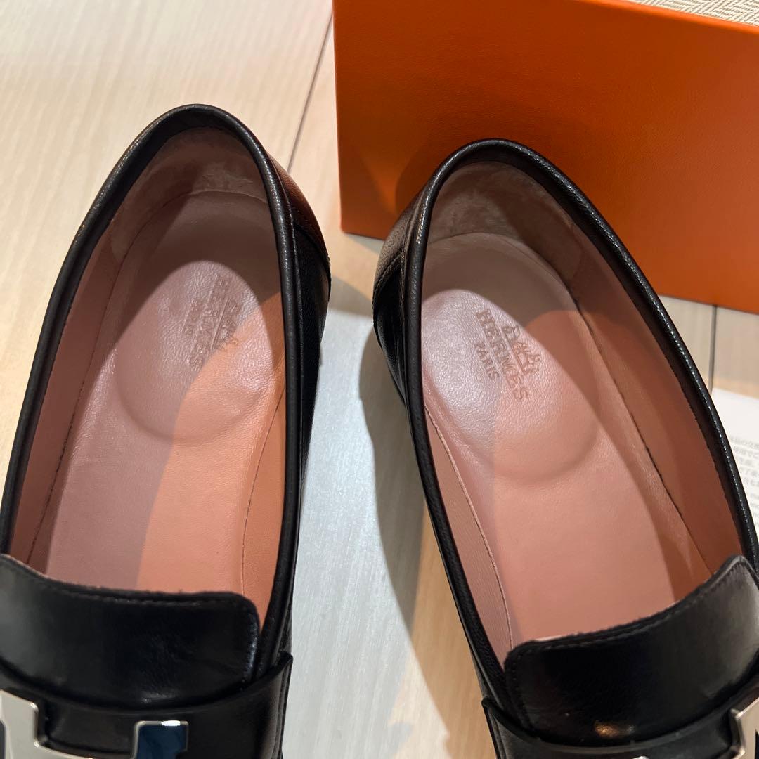 エルメス モカシンパリ保存袋・箱付き