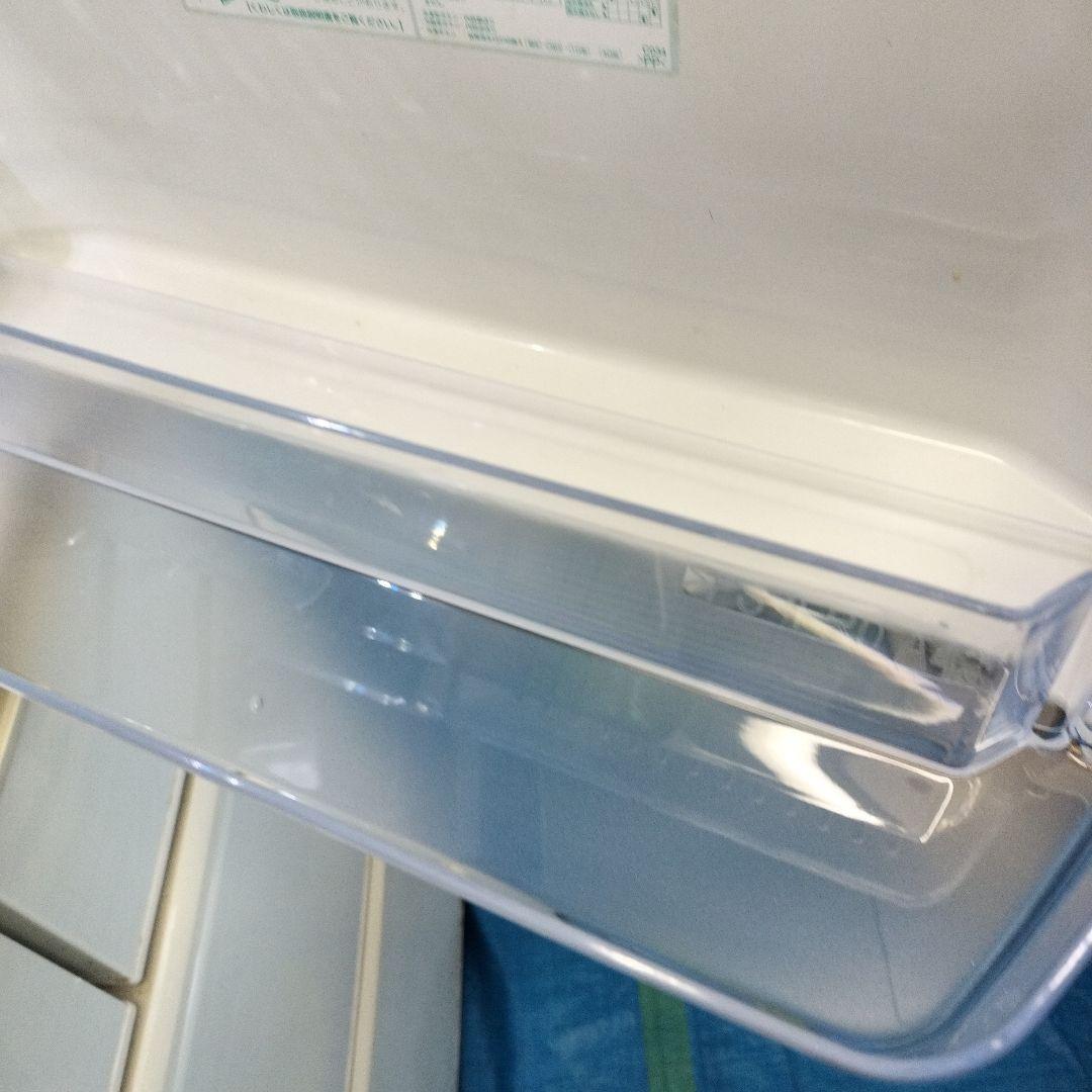 2014年製 シャープ SJ-PW42A-W 424L冷蔵庫 日本製 両開き