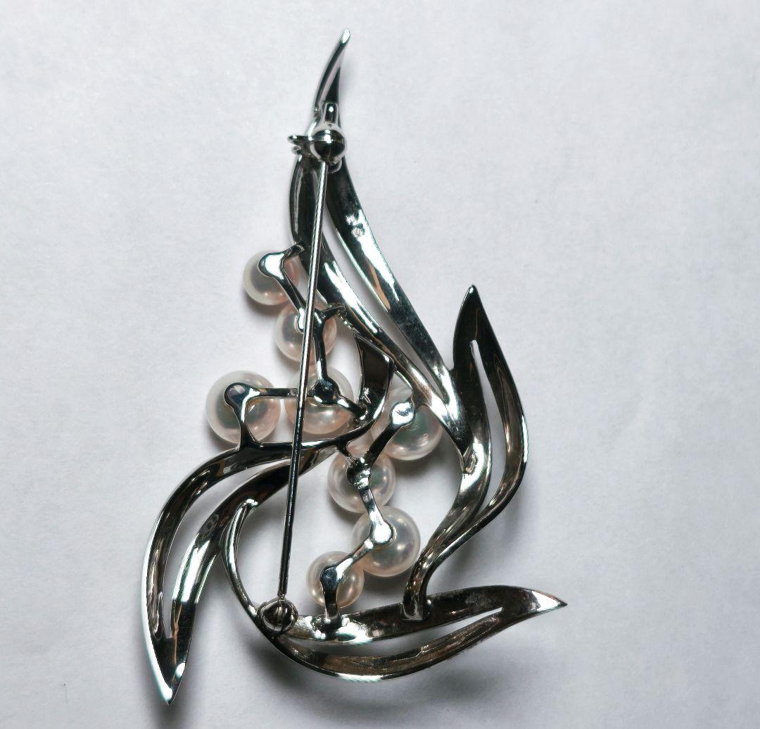 【美品 最高級】ミキモト ブローチ パール フォーマル 皇室御用達 正規品