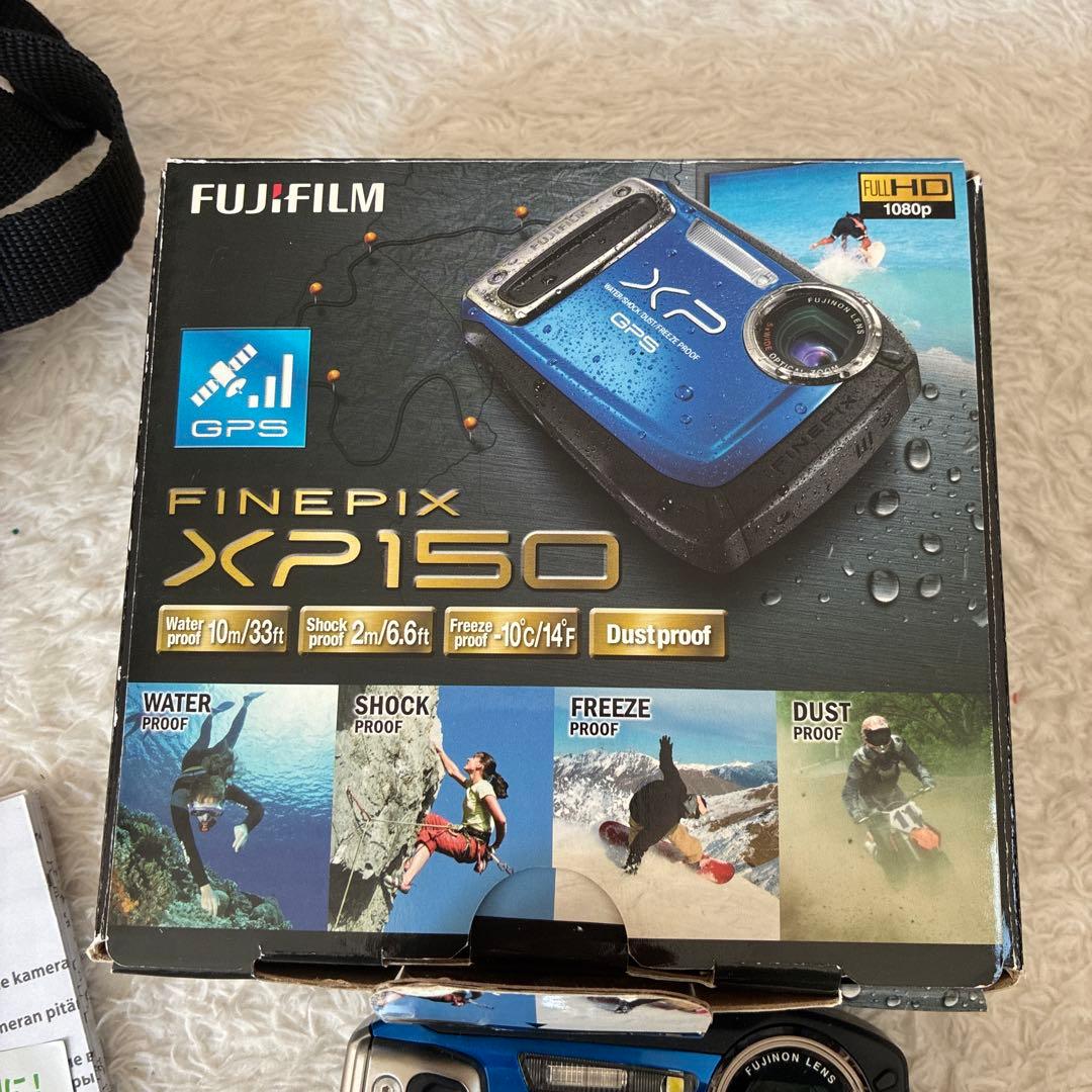 FUJIFILM FinePix XP150 防水・耐衝撃デジタルカメラGPS