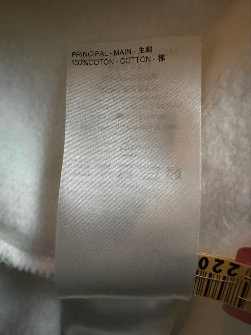 LOUISVUITTON ルイヴィトン シグネイチャー トレーナー　白　L