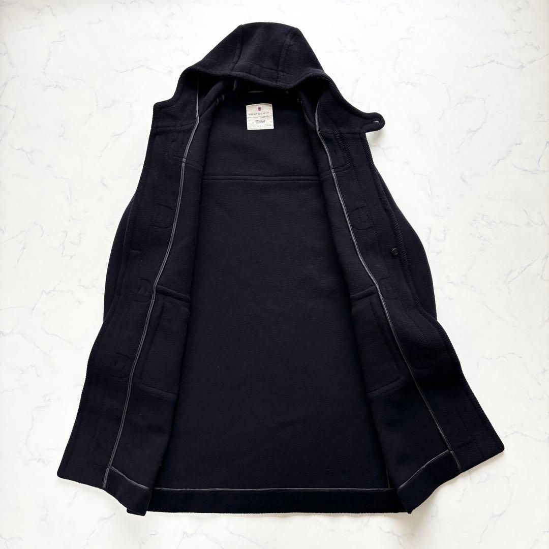 モンゴメリー チベット社 ムーアブルック ダッフルコート 英国製 ネイビー 46