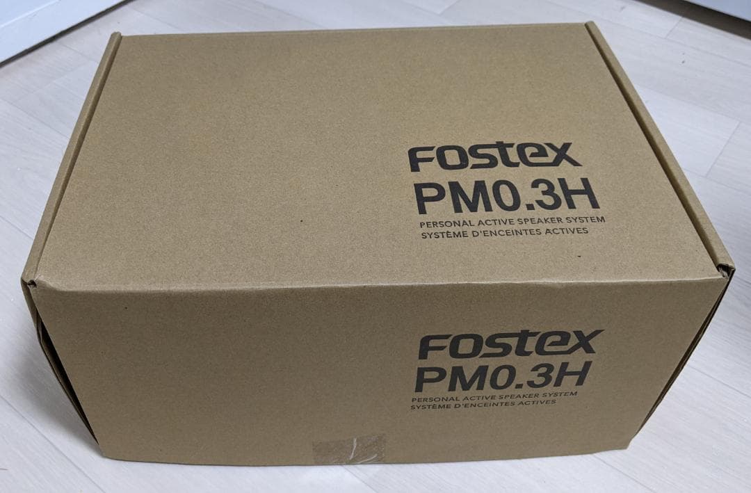 FOSTEX アクティブ・スピーカー PM0.3H(B) ハイレゾ対応
