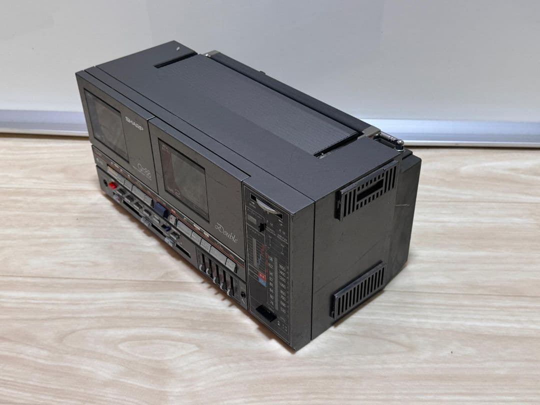 SHARP ダブルカセットデッキ QT88 ジャンク