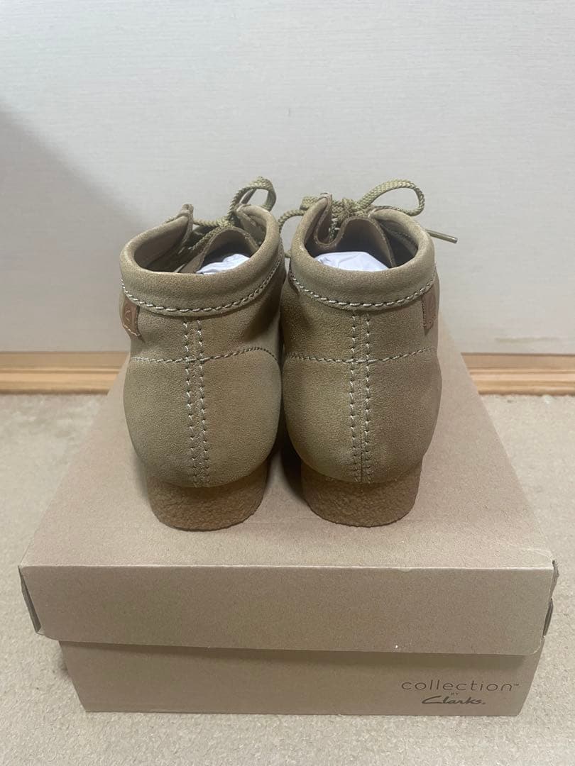 [クラークス]ワラビーブーツ　モカシン　新品未使用