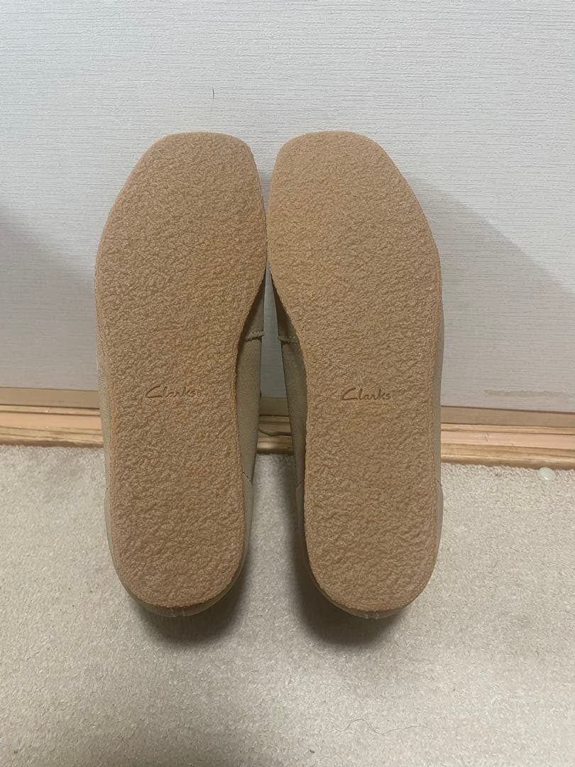 [クラークス]ワラビーブーツ　モカシン　新品未使用