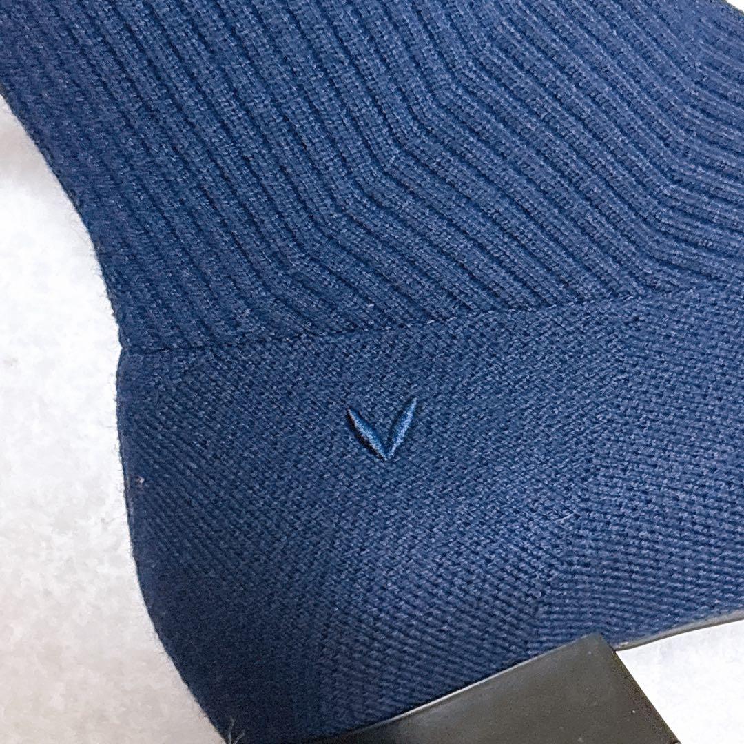 ⭐極美品⭐VIVAIA ビバイア ロングブーツ ミッドカーフ ネイビー 24.5