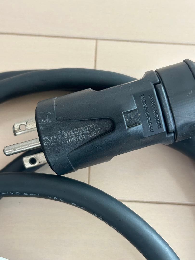 三菱 純正 電気自動車 充電ケーブル YAZAKI 200V 15A