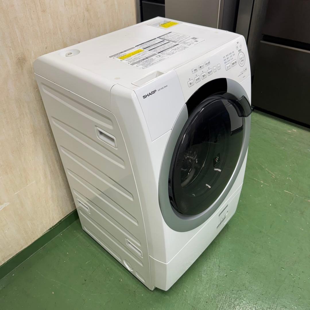 171★2024年製★シャープ　ドラム式洗濯機　7KG 熱乾燥　一人暮らし