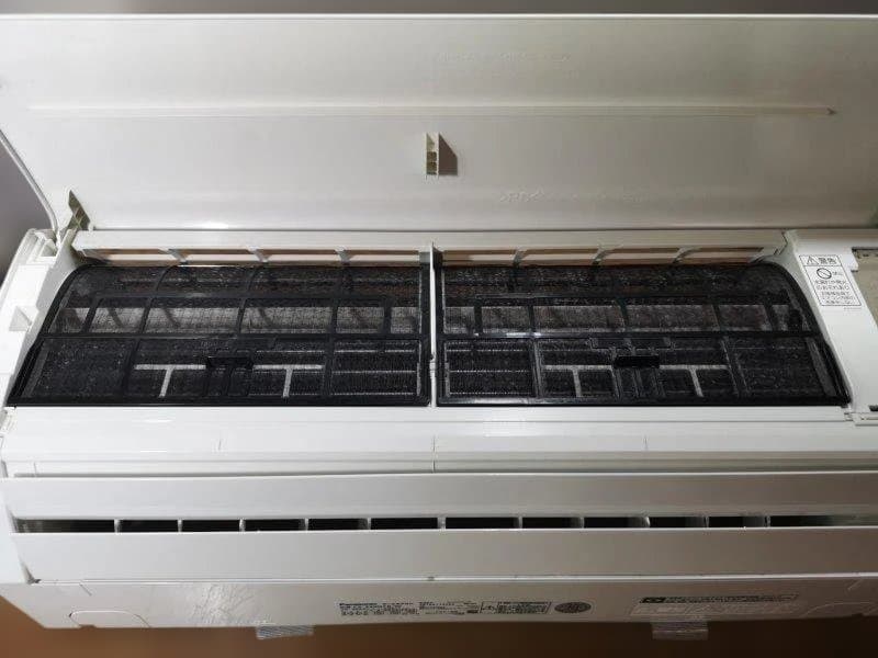 神奈川県内は無料工事、配送付き、室外機セット)パナソニック6畳 2021 保証あ