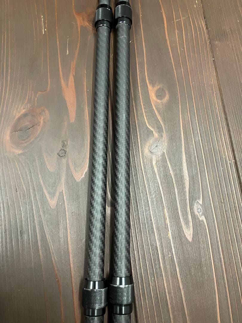 FIELDOOR カーボン タープポール テントポール 伸縮式　２本セット