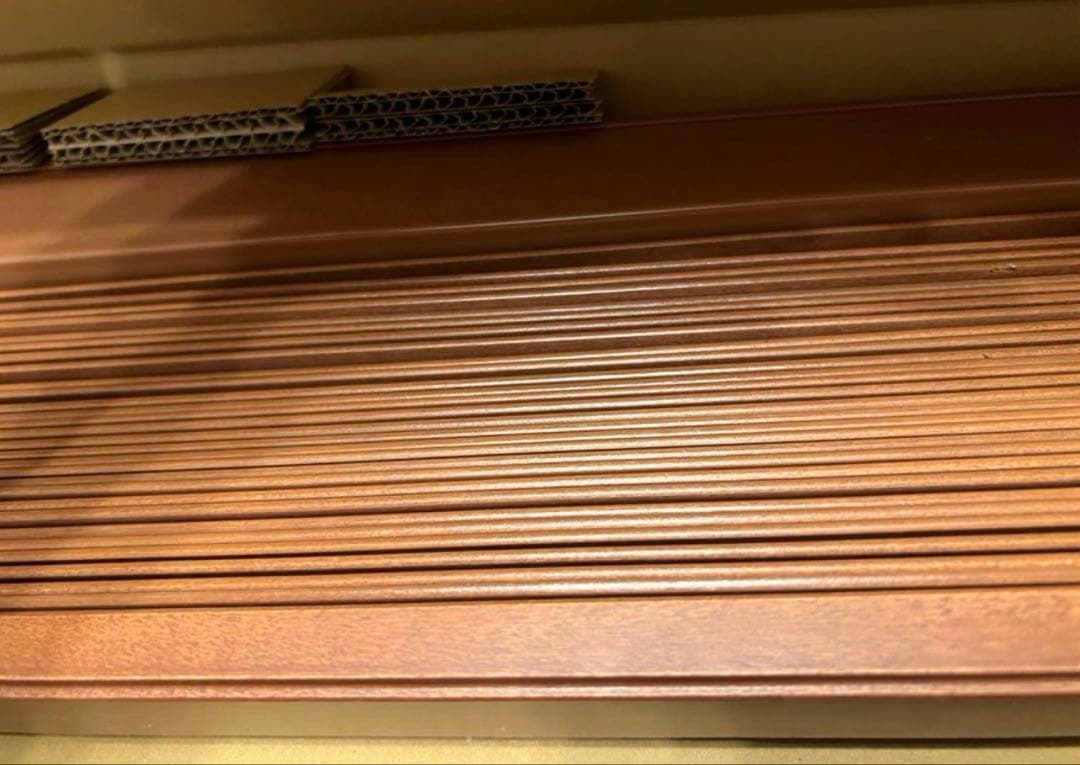 お値下げ中！！ニチベイ　ウッドブラインド　クレールグランツタッチ