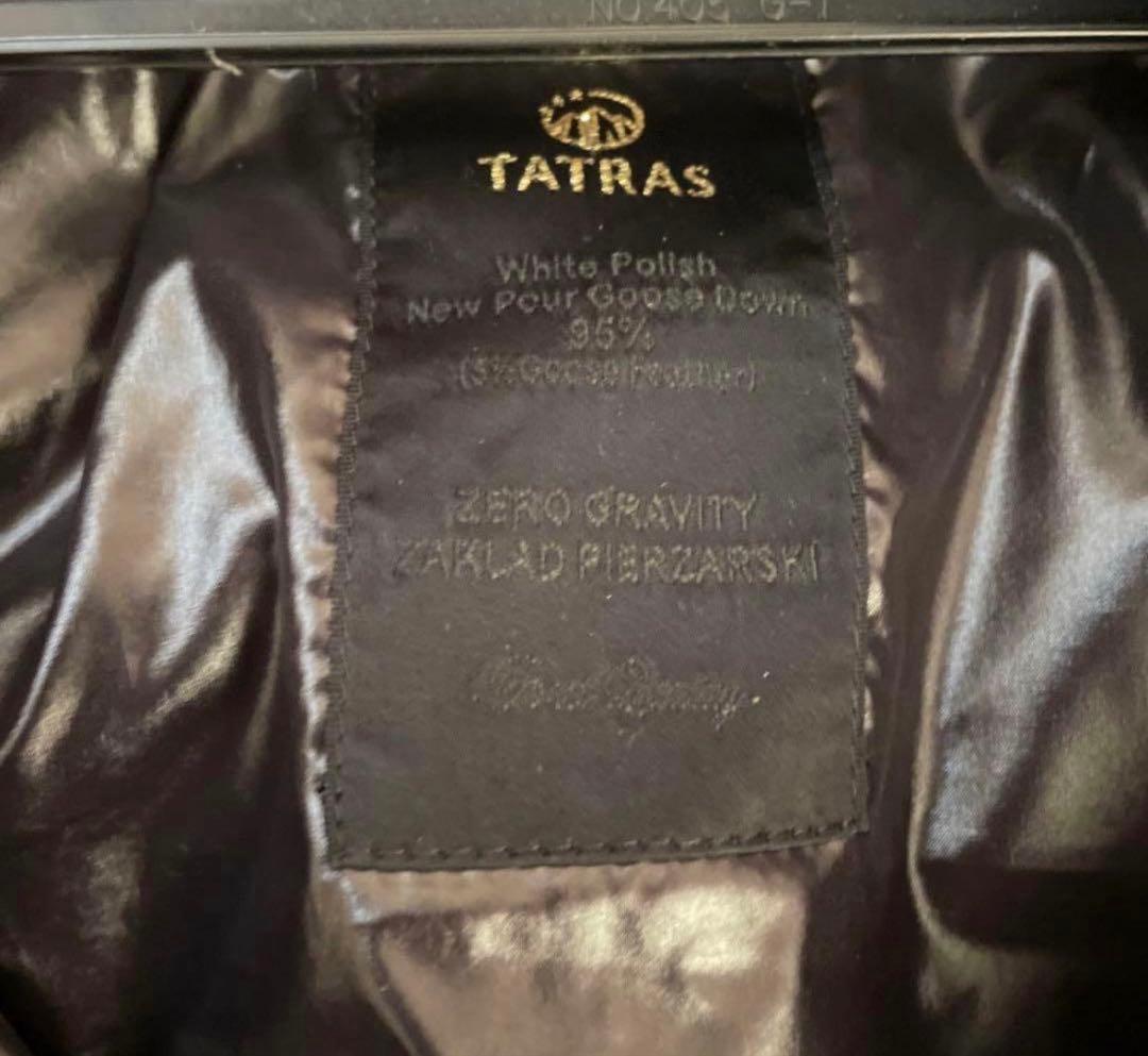 lymph TATRAS ブラック ダウン　ジャケット フードなし