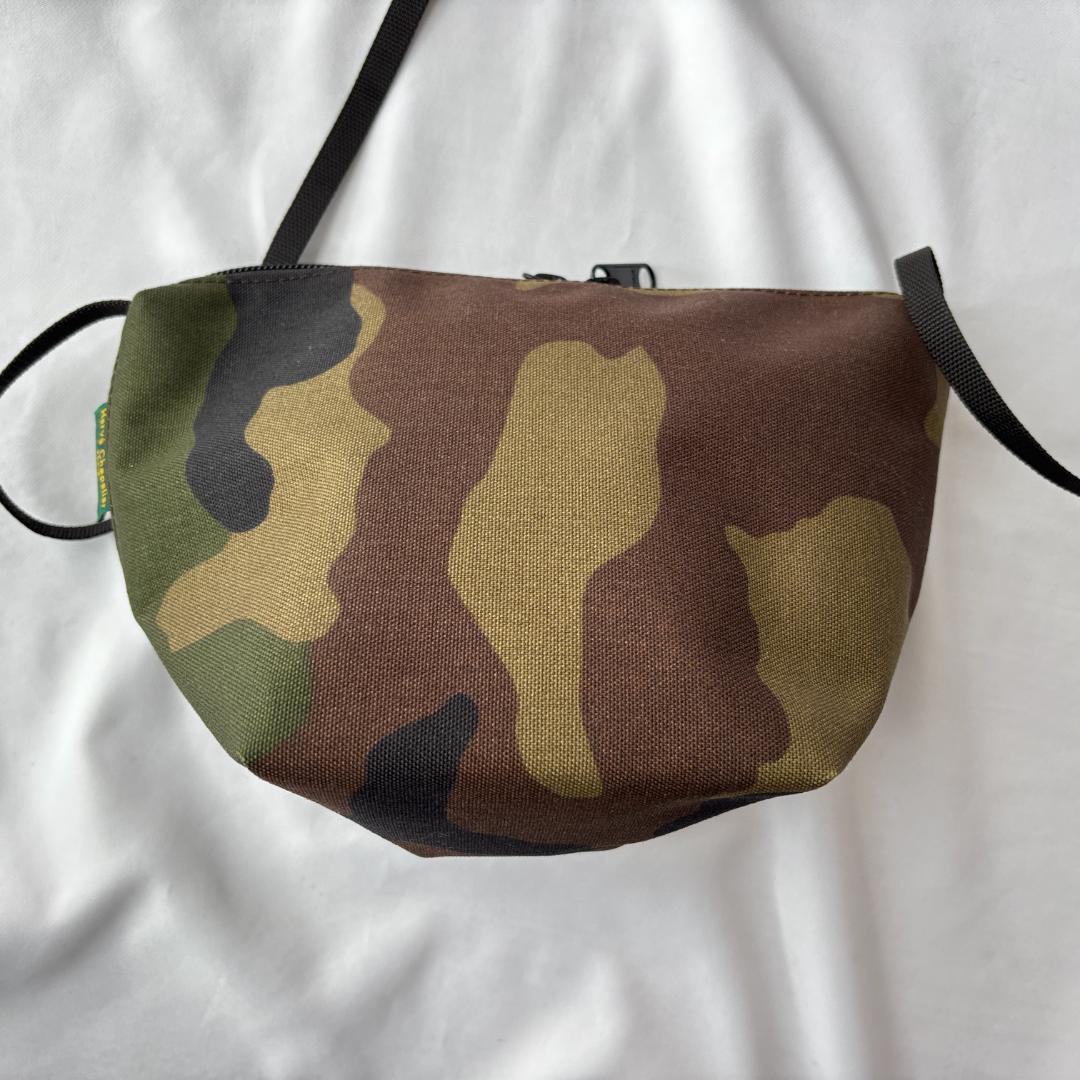 超美品 エルベシャプリエ 舟型ショルダーS お洒落 カモフラ 2885W