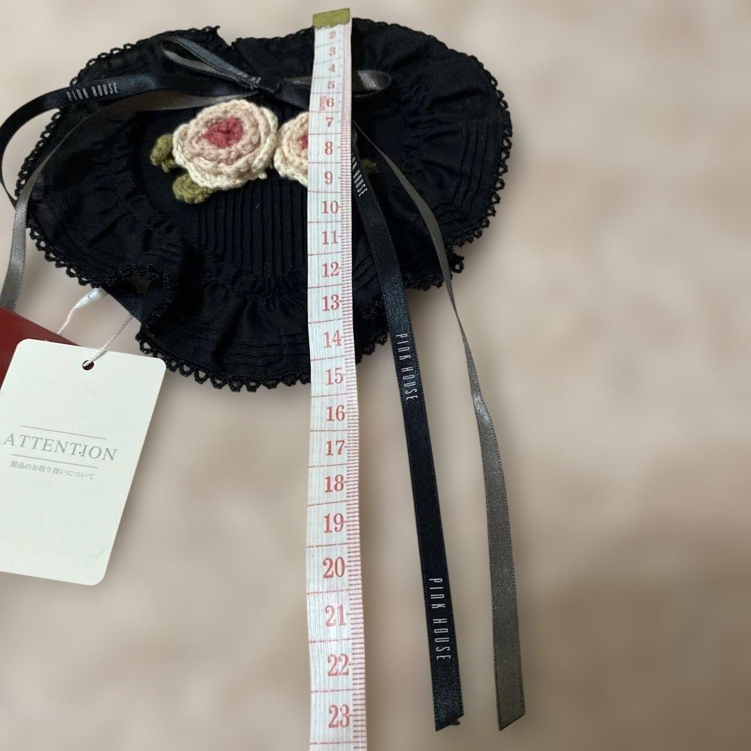 ¥14300 タグ付　 ピンクハウス　素敵な大ぶり　立体バラコサージュ　ワッペン