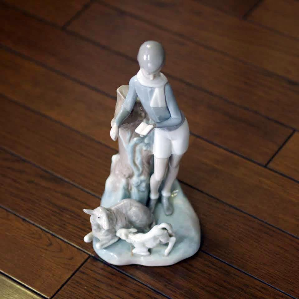 LLADRO (リヤドロ) 少年とヤギ #4509