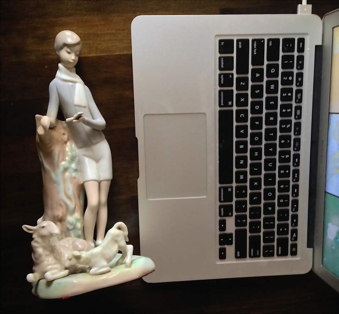 LLADRO (リヤドロ) 少年とヤギ #4509