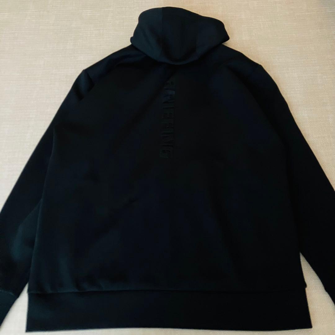 【極美品】ブリーフィング パーカー 3Dロゴ ゴルフ ネイビー XL