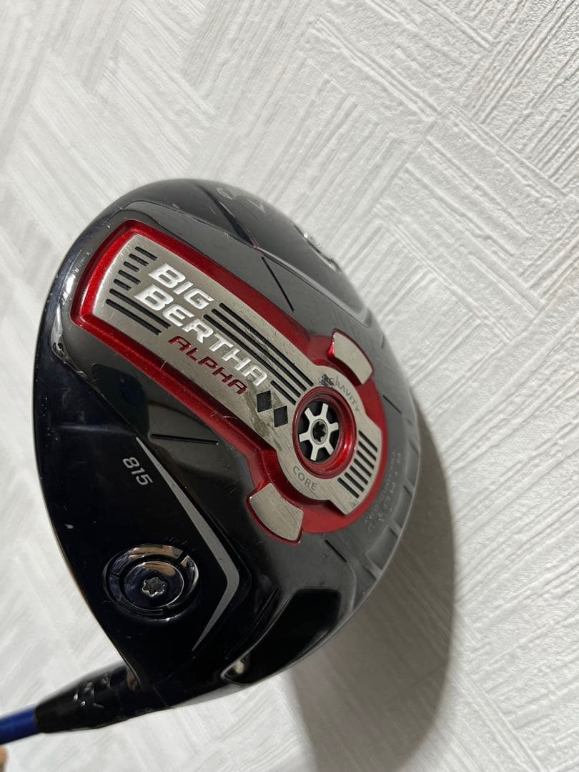 支給品！Callaway BIG BERTHA ALPHA 815ドライバー1W
