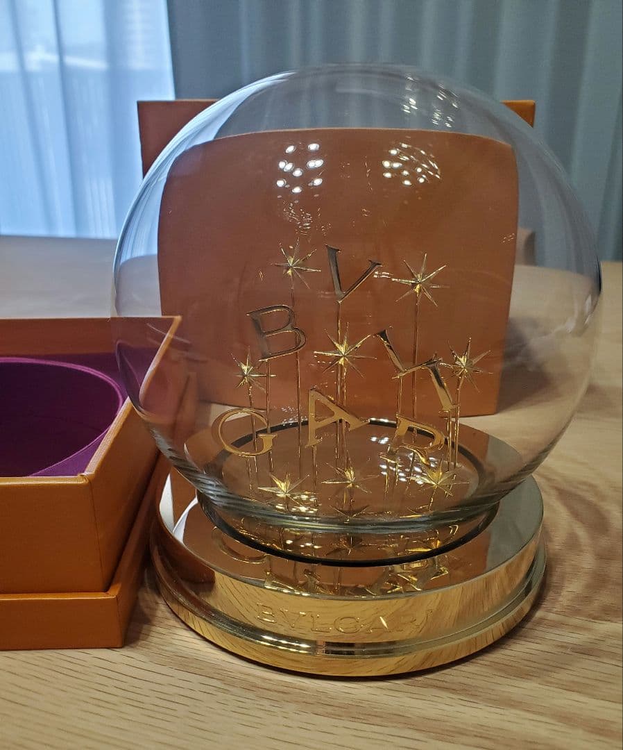 【非売品・希少】BVLGARI　ブルガリ　インテリア　オブジェ　ドーム