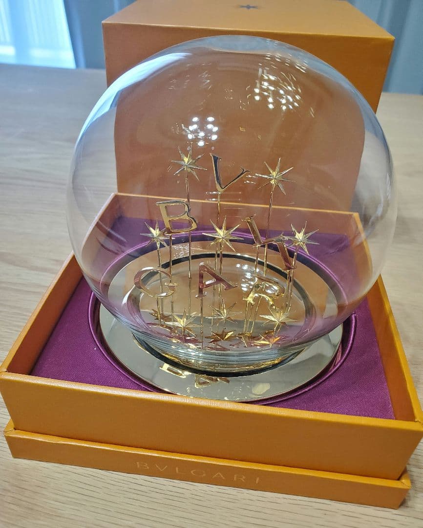 【非売品・希少】BVLGARI　ブルガリ　インテリア　オブジェ　ドーム