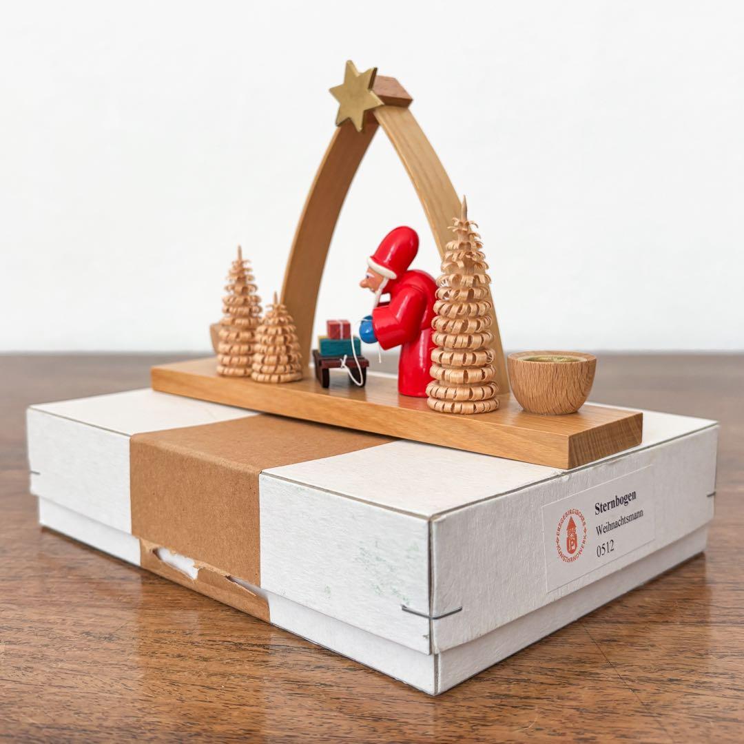 【ドイツ Ullrichザイフェン・星のアーチ・キャンドルスタンド】ヴィンテージ