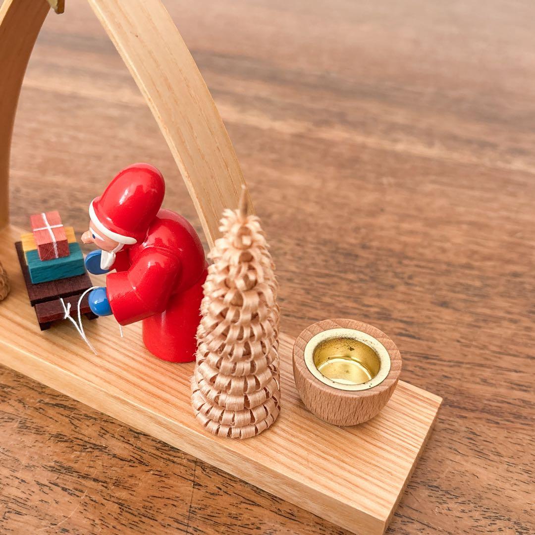 【ドイツ Ullrichザイフェン・星のアーチ・キャンドルスタンド】ヴィンテージ