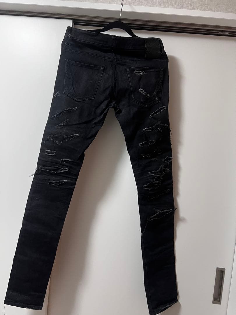 FAGASSENT TOSHIKI AOKI クラッシュデニム size1