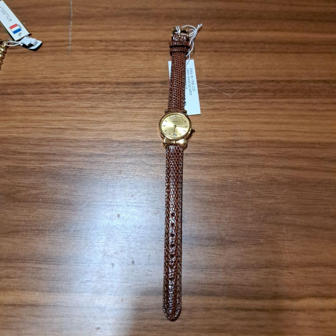 今は懐かしいレトロ【当時物】 SYLVIERE ゴールドブレスレット時計セット