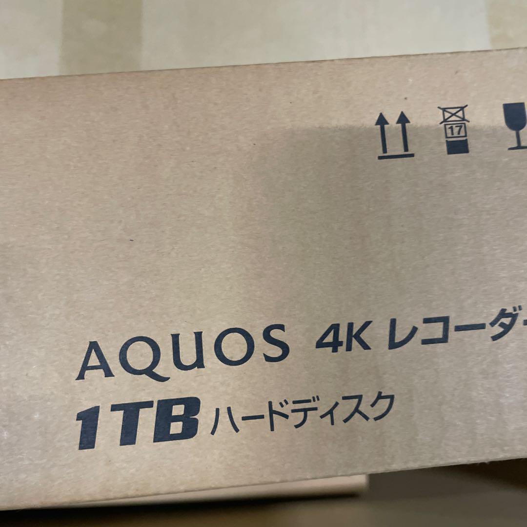 シャープ 1TB 2チューナー ブルーレイレコーダー 4B-C10EW3 4K