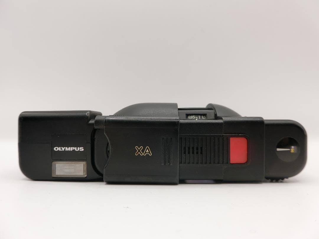 【完動品】 オリンパスOLYMPUS XA初代+A11フィルムカメラ動作確認済み