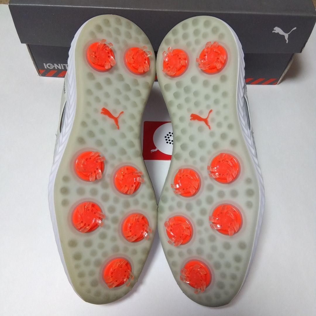 プーマ ダイヤル式ソフトスパイクゴルフシューズ【２５センチ】新品未使用