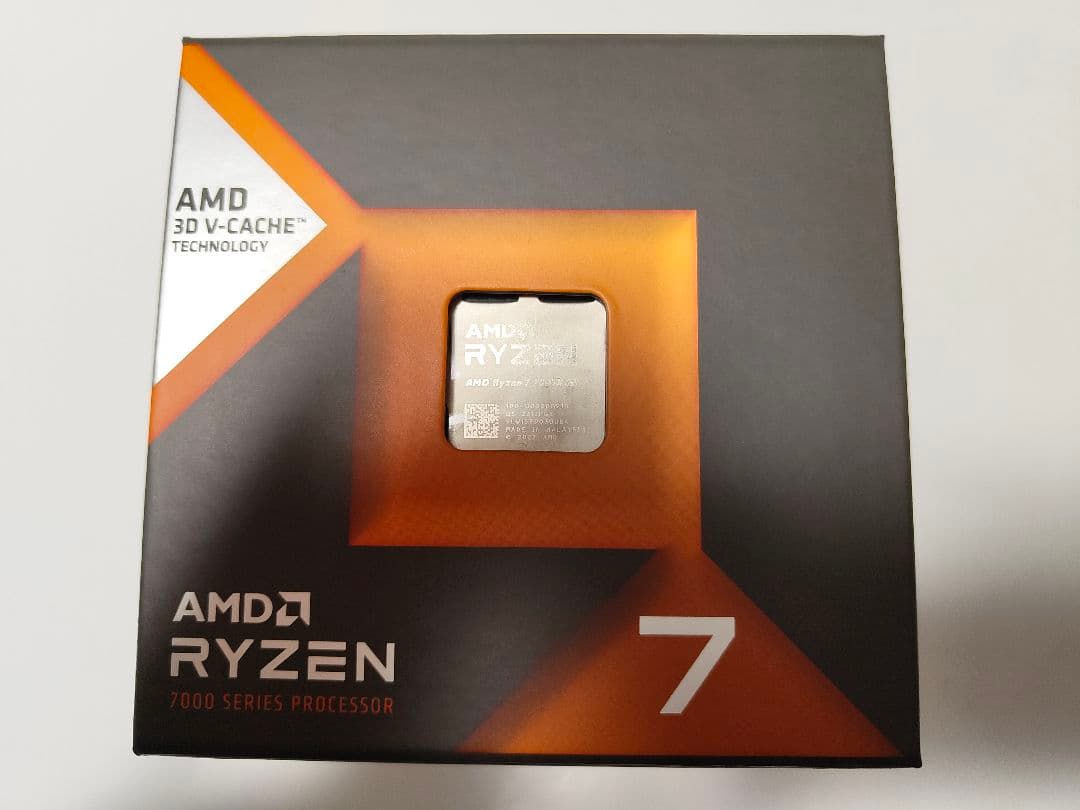 AMD Ryzen 7 7800X3D CPU 7000シリーズ ②