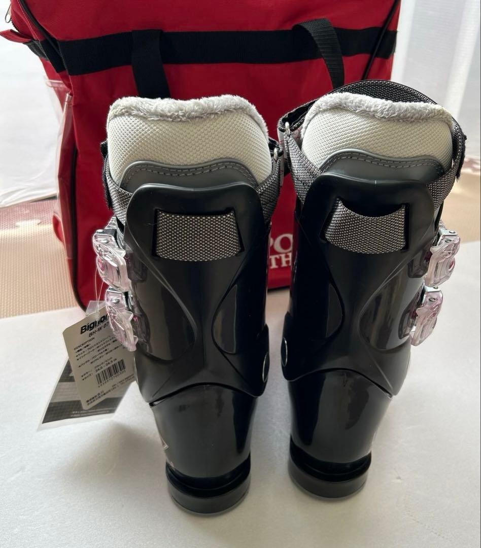 新品⭐︎BICHORN 女性用スキーブーツ ブラック/ピンク ブーツケース付き