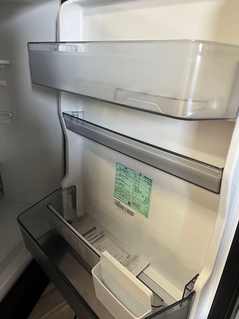 ☆Hisense 冷蔵庫 HR-G280HBR 283L 2023年製